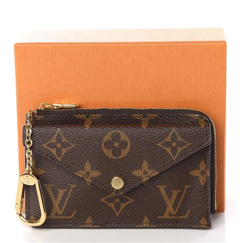 louis vuitton black monogram card holder|Louis Vuitton card holder wallet.